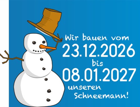 #Schneemannbauen #Winterpause '#Glas-klein.net